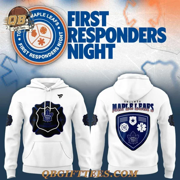 Toronto Maple Leafs First Responders Night 2026 Edition Hoodie