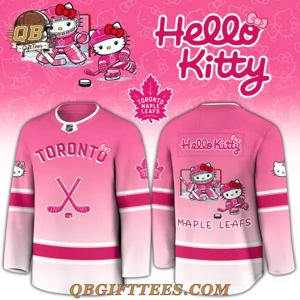 Toronto Maple Leafs x Hello Kitty Hockey Jersey
