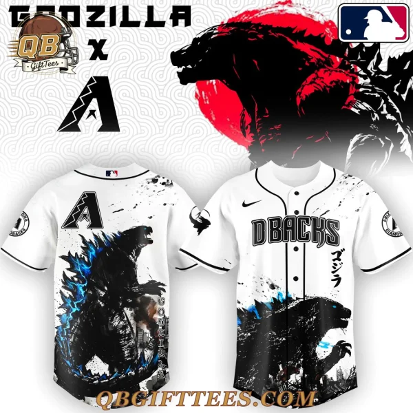 Arizona Diamondbacks x Godzilla Monster Limited Edition Jersey