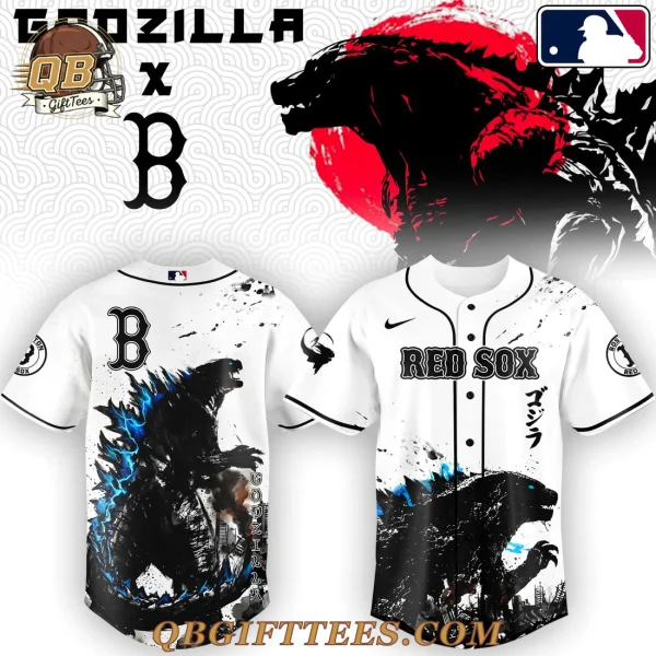 Boston Red Sox x Godzilla Monster Limited Edition Jersey