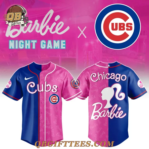 Chicago Cubs – Barbie Night Game 2026 Baseball Jersey