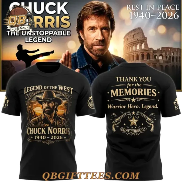 Chuck Norris Thank You For The Memories Limited Edition T-Shirt