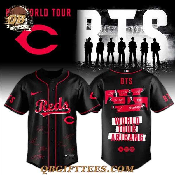 Cincinnati Reds x BTS World Tour Arirang Special Edition Baseball Jersey