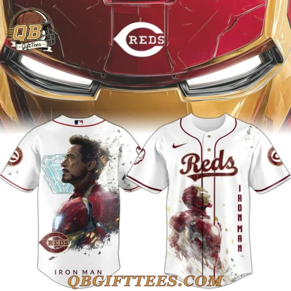 Cincinnati Reds x Iron Man Game Day Baseball Jersey