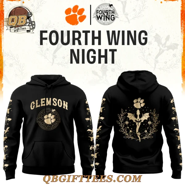 Clemson Tigers Fourth Wing Night Edition Hoodie