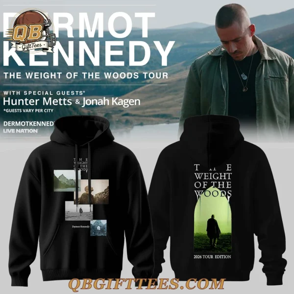 Dermot Kennedy The Weight of the Woods Tour 2026 Edition Hoodie