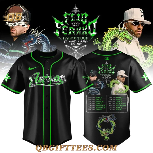 Houston Astros x FEID Falxo Tour 2026 Baseball Jersey