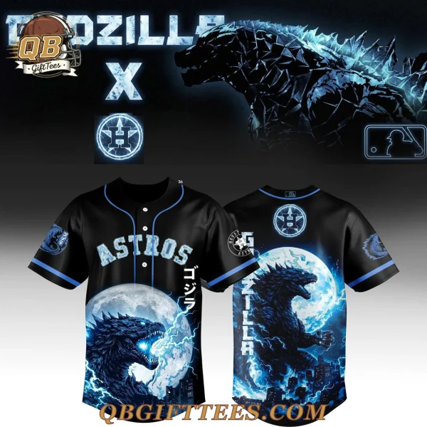 Houston Astros x Godzilla Legendary Special Edition Baseball Jersey