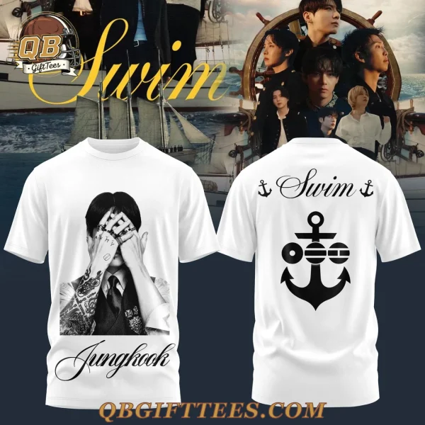 Jungkook BTS Swim Arirang Album Mixed Mesh Edition T-Shirt