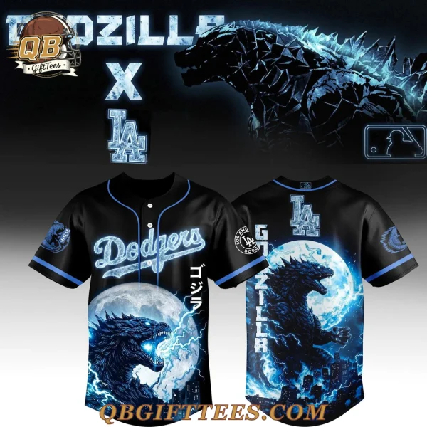 Los Angeles Dodgers x Godzilla Legendary Special Edition Baseball Jersey