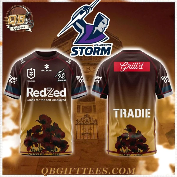 Melbourne Storm Anzac Day 2026 Edition T-Shirt