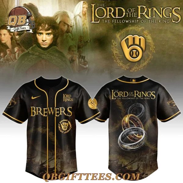 Milwaukee Brewers x The Lord Of The Rings Edition Baseball Jersey