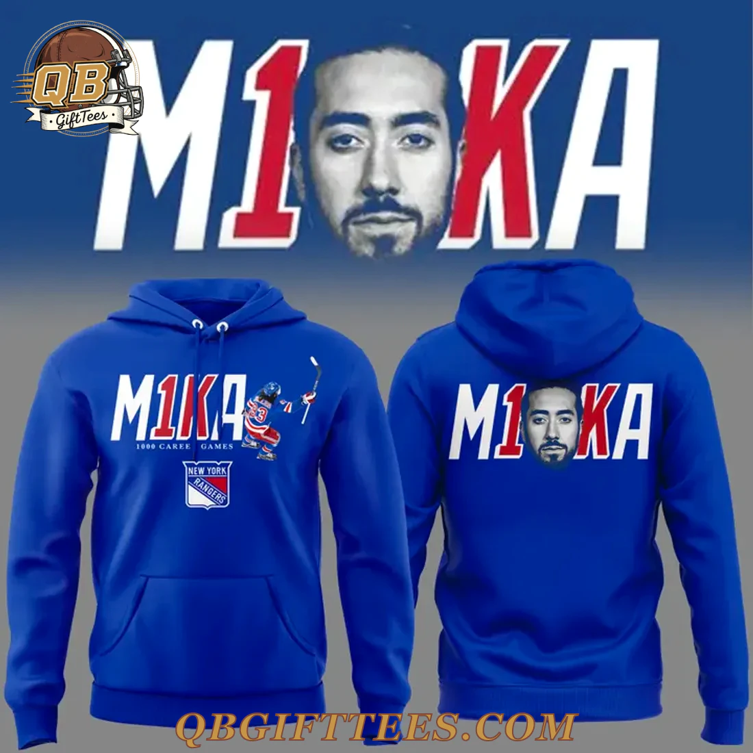 New York Rangers M1KA Special Edition Hoodie New York Rangers M1KA Special Edition Hoodie