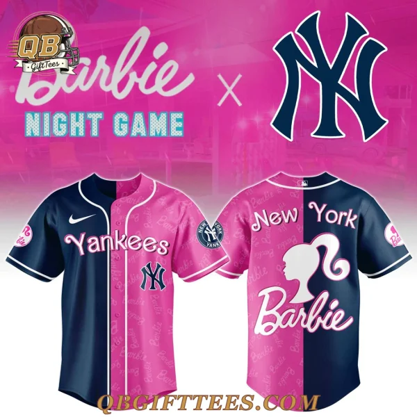 New York Yankees – Barbie Night Game 2026 Baseball Jersey
