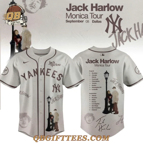 New York Yankees x Jack Harlow Monica Tour Jersey