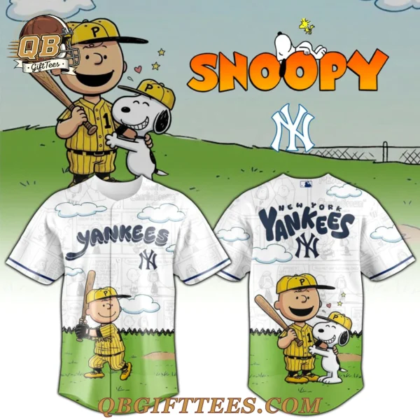 New York Yankees x Peanuts Gang Cartoon Edition Jersey
