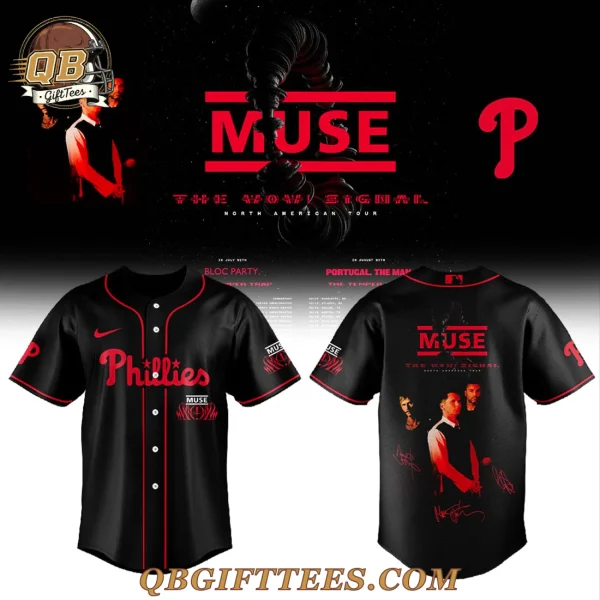 Philadelphia Phillies x Muse The WOW Signal Tour 2026 For Fan Jersey