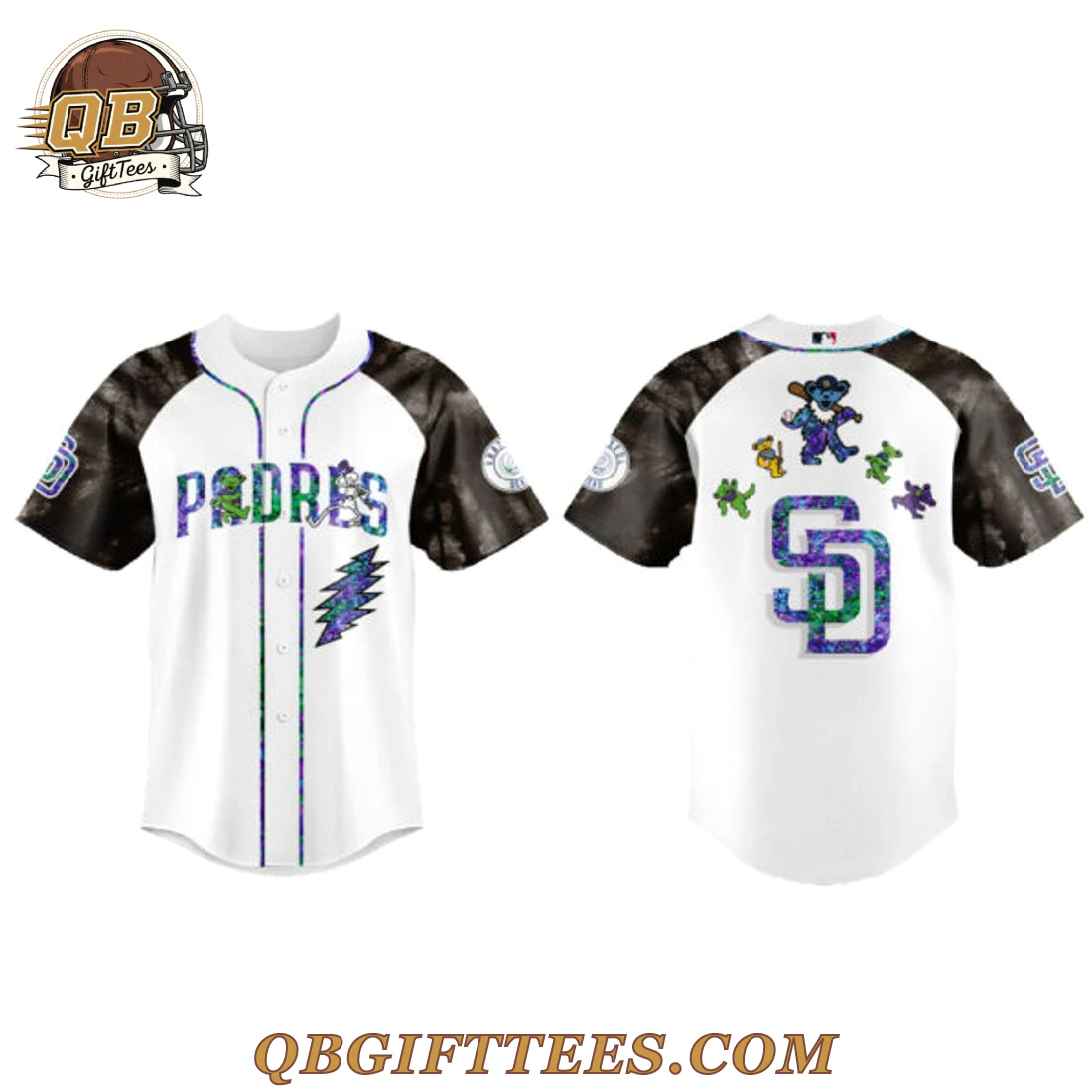 San Diego Padres Grateful Dead Night Edition Jersey San Diego Padres Grateful Dead Night Edition Jersey