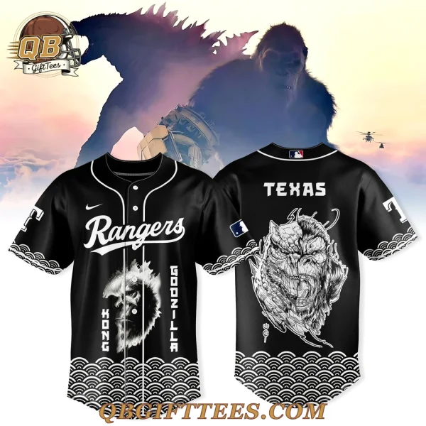 Texas Rangers x GODZILLA & KONG Baseball Jersey