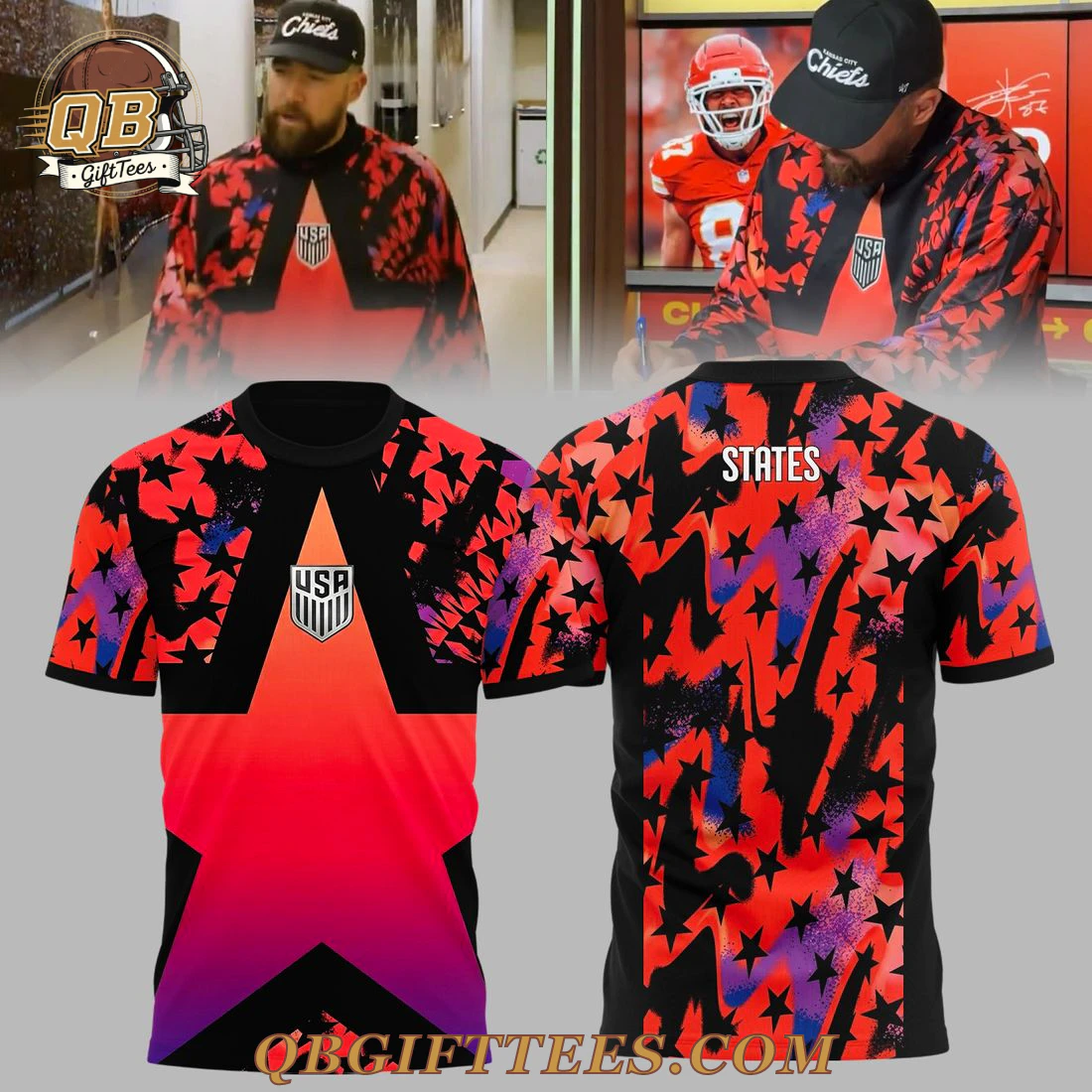 USA Soccer Night Star Special Edition T-Shirt USA Soccer Night Star Special Edition T-Shirt