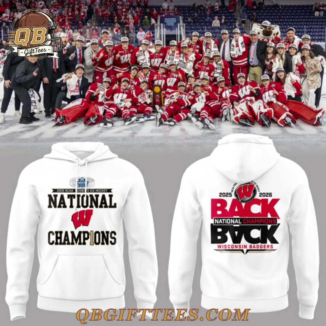 Wisconsin Badgers National Champions Edition For Fan Hoodie Wisconsin Badgers National Champions Edition For Fan Hoodie