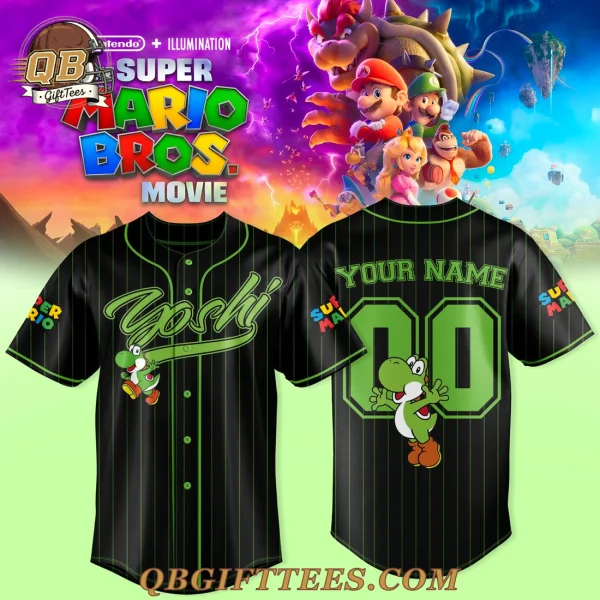 Yoshi – Super Mario Galaxy Movie Edition Baseball Jersey