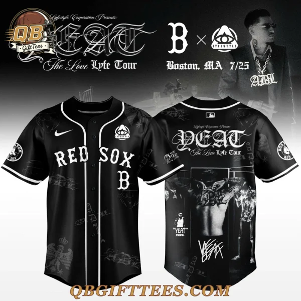 Boston Red Sox x YEAT The Love Lyfe Tour 2026 For Fan Jersey