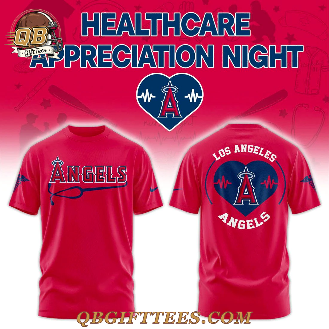 Los Angeles Angels x Healthcare Appreciation Night Edition Hoodie Los Angeles Angels x Healthcare Appreciation Night Edition Hoodie