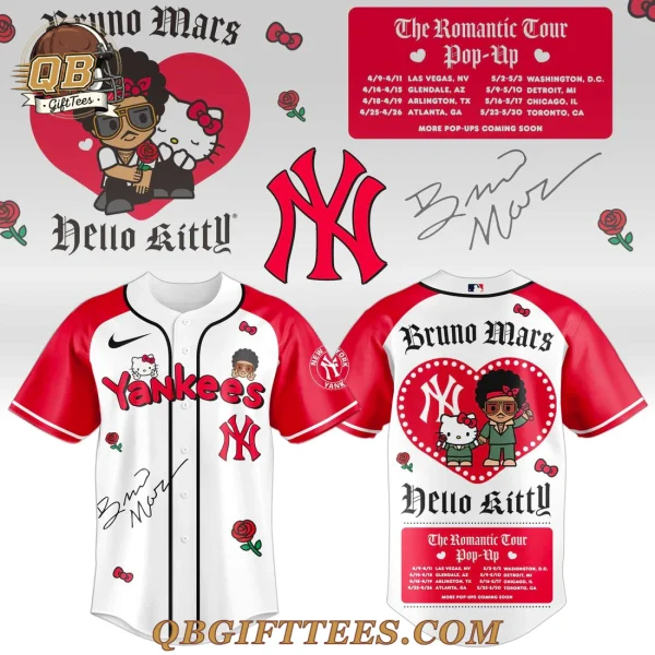 New York Yankees x Bruno Mars & Hello Kitty 2026 Edition Baseball