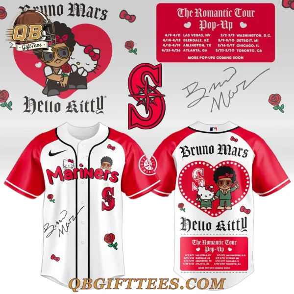 Seattle Mariners x Bruno Mars & Hello Kitty 2026 Edition Baseball